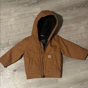 Carhartt Tan Hooded Jacket